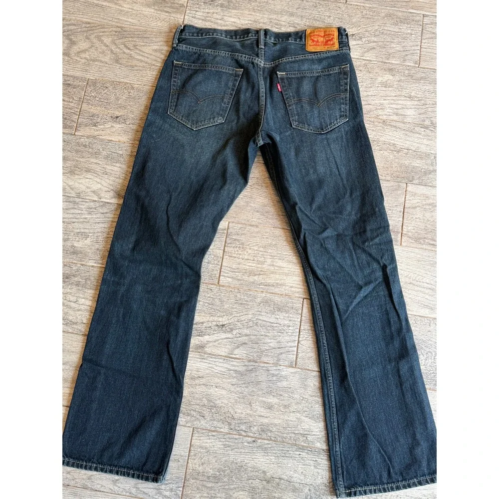 Levi's 527 Slim Bootcut Jeans 34x34 Boot 34 X 34 Denim Mens Levi Strauss